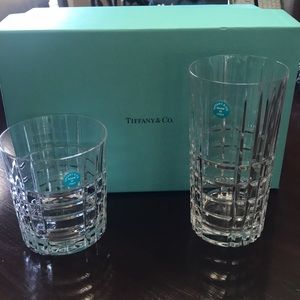 Tiffany & Co Crystal Glasses